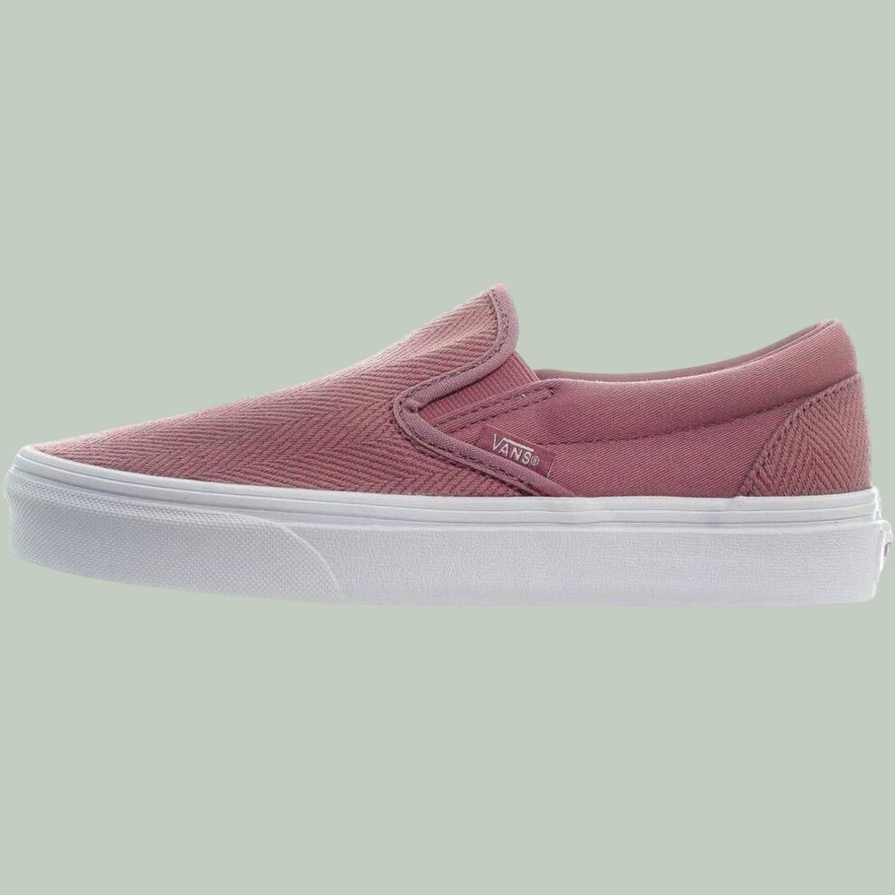 Vans Classic Slip-ON Nostalgia Rose/True White Men's 4.5/Women's 6 UNISEX